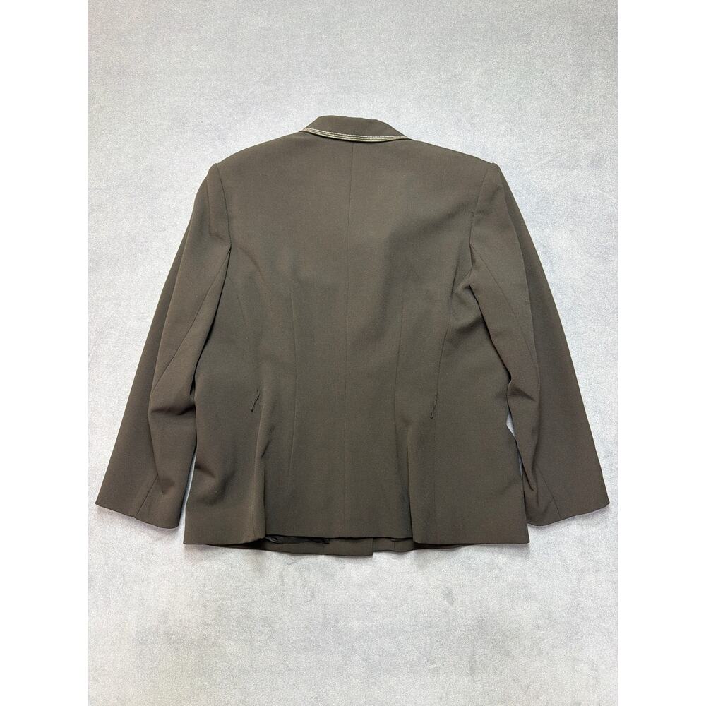 Nygard Collection Blazer Suit Jacket Coat Black WM Size 16 Career Party Casual - Picture 9 of 10